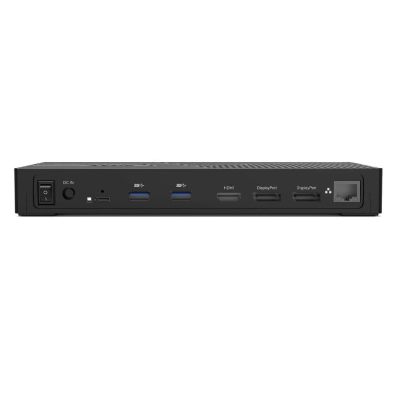 Port Designs 901904WEU laptop-dockingstation & portreplikator Kabelgebunden USB 3.2 Gen 1 (3.1 Gen 1) Type-C Schwarz