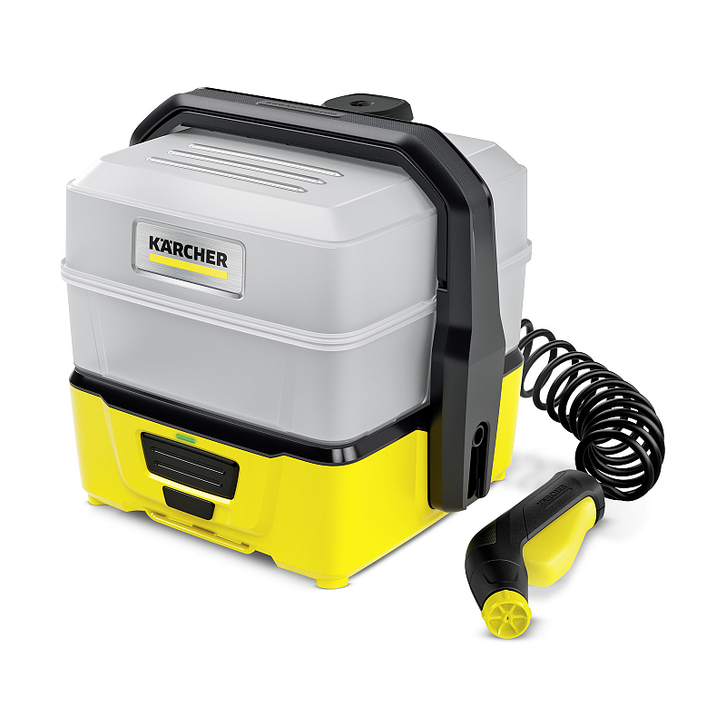 Kärcher OC 3 Plus Hochdruckreiniger Kompakt Akku 120 l/h Schwarz, Gelb