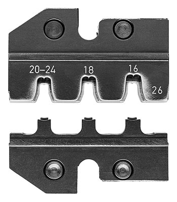 Knipex 97 49 26 Kabel-Crimper Crimpwerkzeug Schwarz