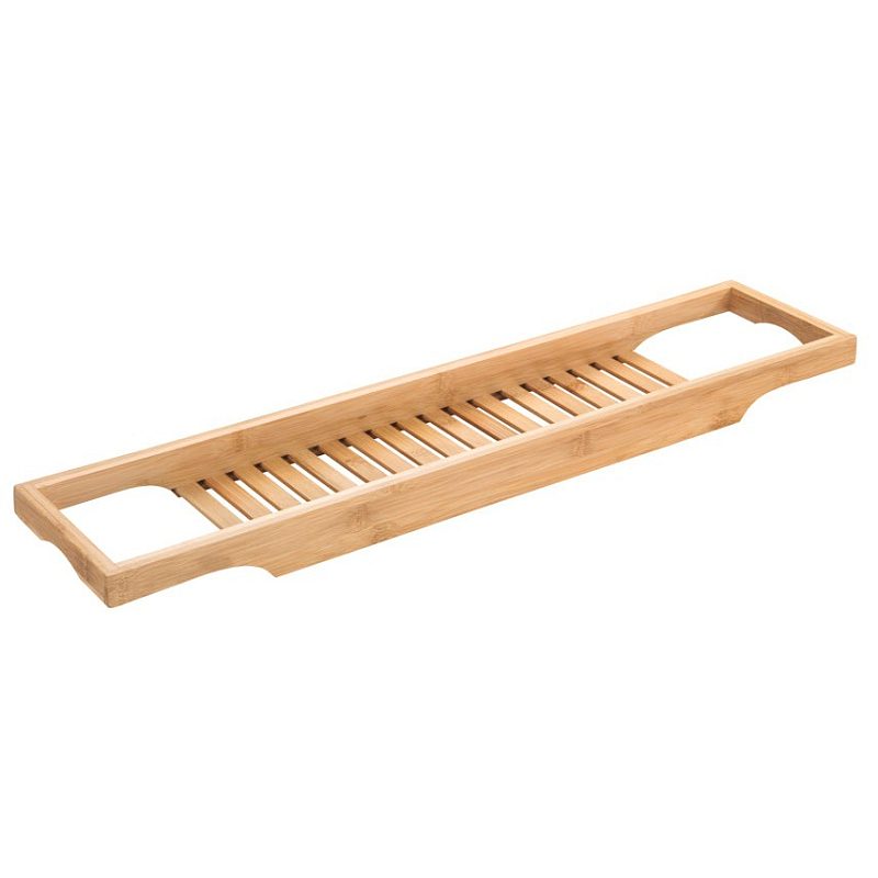 WENKO 24750100 Badezimmer-Aufbewahrungsbehälter Holz Bambus Badezimmer-Organizer