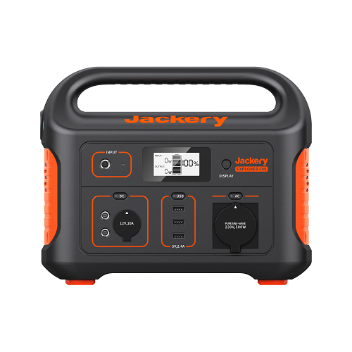 Jackery Explorer 500 Tragbare Power Station Lithium-Ion (Li-Ion) 24000 mAh 500 W 6,4 kg
