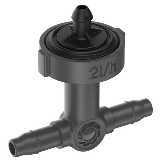 Gardena 13312-20 Bewässerungstropfer 2 l/h Schwarz Endzeilenmontage