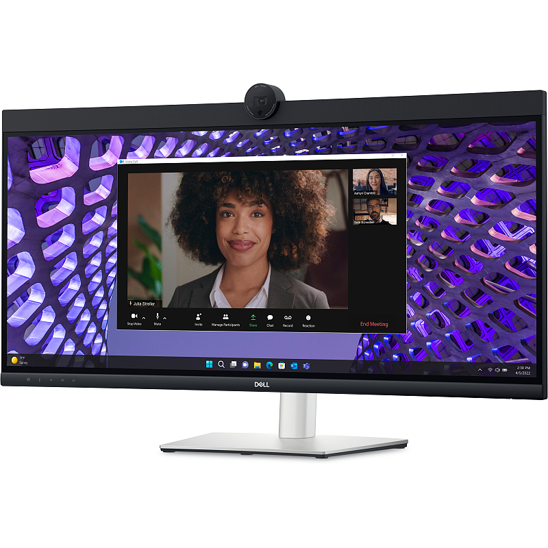 DELL P Series P3424WEB Computerbildschirm 86,7 cm (34.1") 3440 x 1440 Pixel 4K Ultra HD LCD Schwarz
