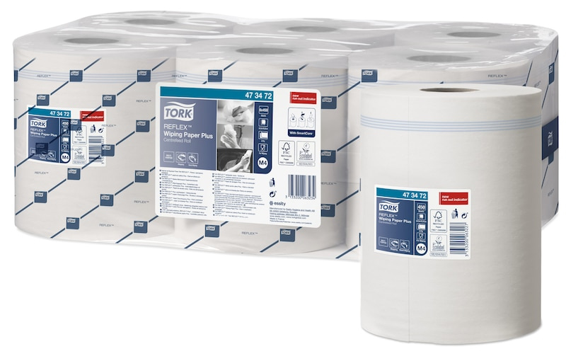 Tork 473472 Papiertuch 450 Blätter Papier Weiß 150,8 m