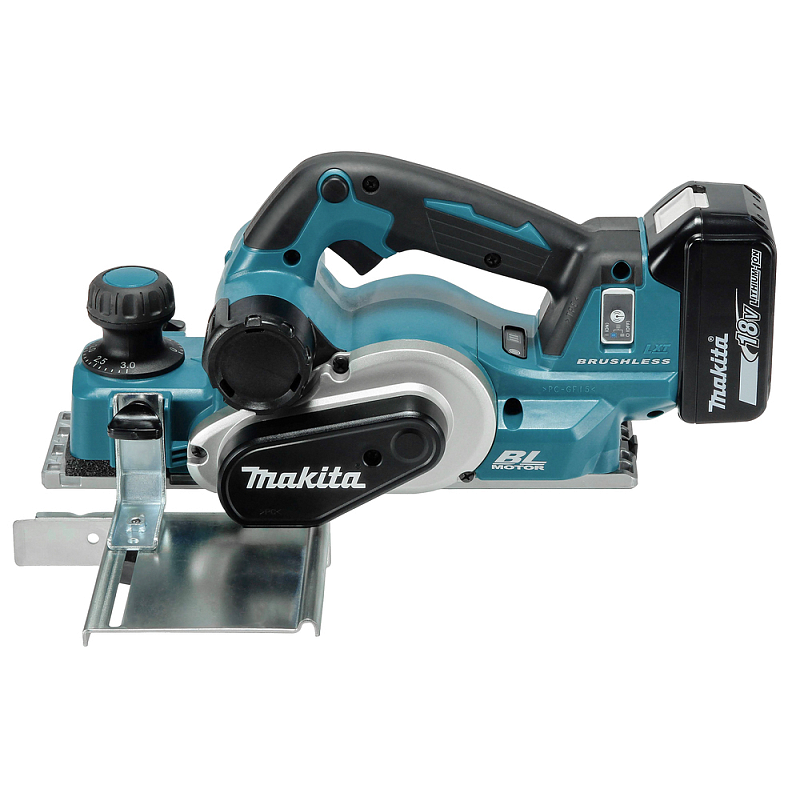 Makita DKP181RTJ Elektrischer Handhobel Schwarz, Silber, Türkis 12000 RPM