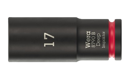 Wera 05005558001 Steckschlüsseleinsatz Steckschlüsselbuchse Schwarz, Rot