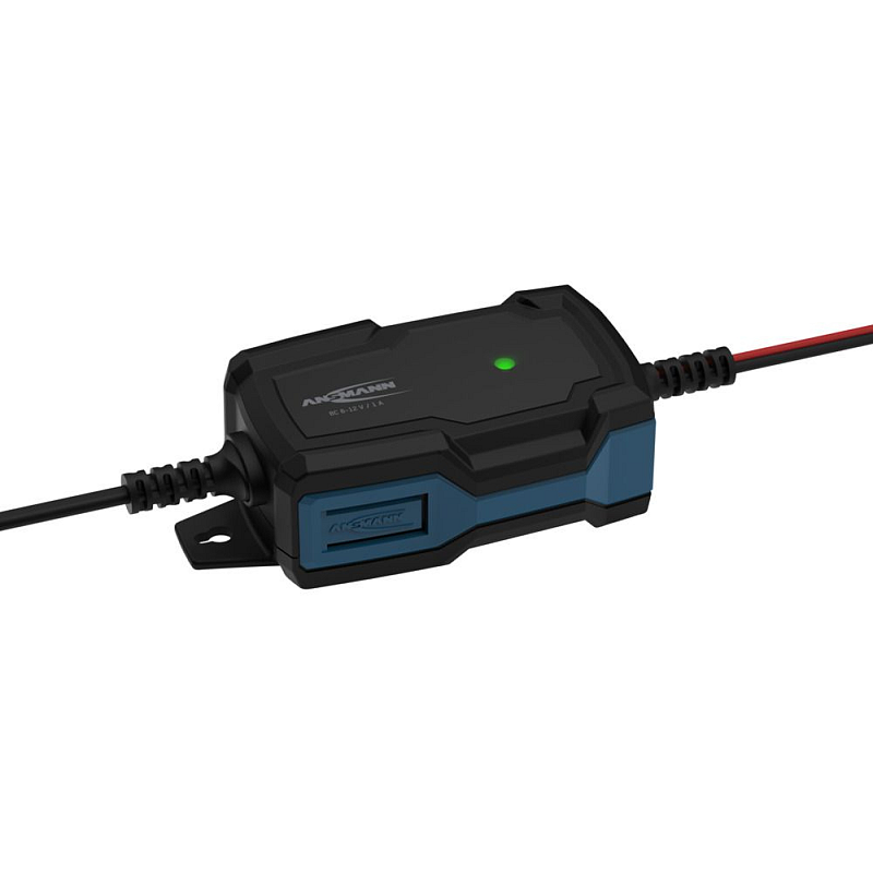 Ansmann 1001-0142 Ladegerät für Fahrzeugbatterie 6 - 12 V Schwarz