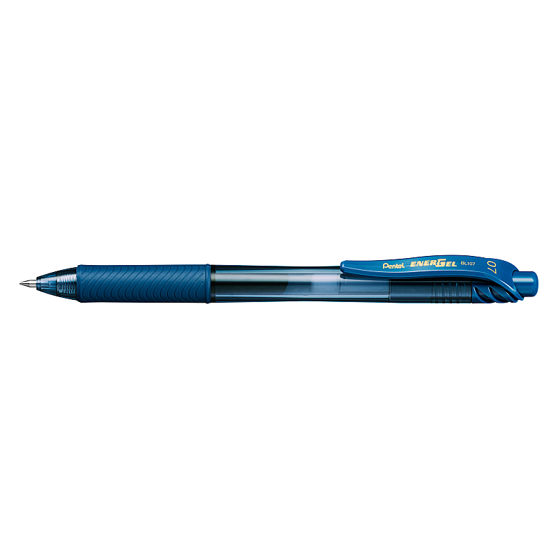 Pentel EnerGel X Anklippbarer versenkbarer Stift Navy