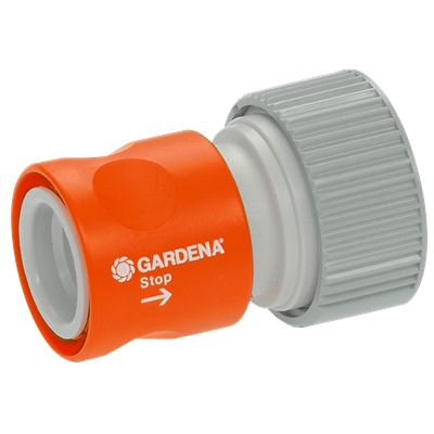 Gardena 2814-20 Anschlussteil für Wasserschlauch Schlauchanschluss Grau, Orange 1 Stück(e)
