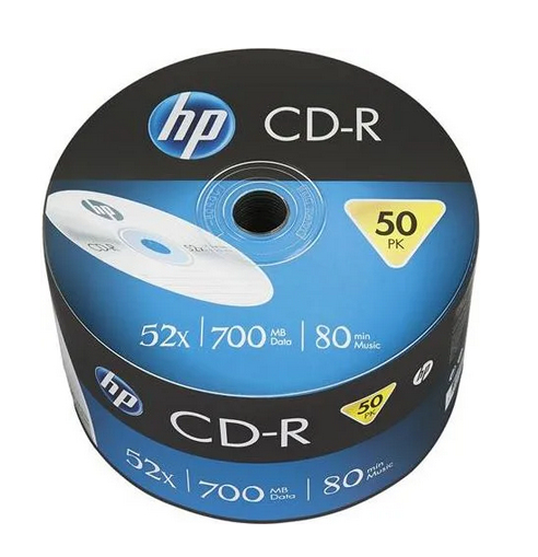 HP CRE00070 CD-Rohling CD-R 700 MB 52x 50 Stück(e)