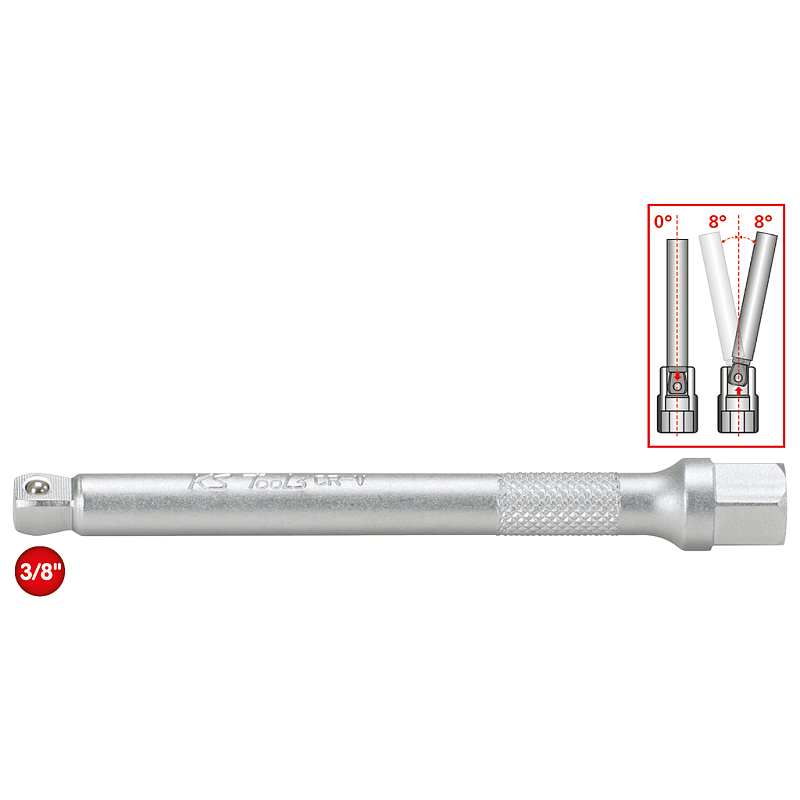 KS Tools 911.3911-E Schraubenschlüsseladapter/-erweiterung 1 Stück(e) Verlängerungsstange