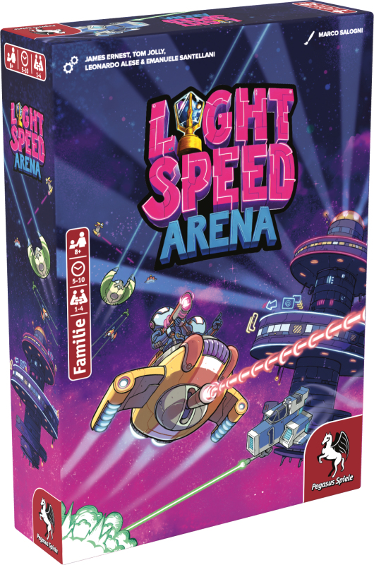 Pegasus Light Speed Arena 10 min Brettspiel Familie
