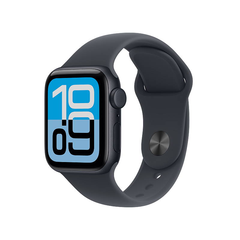 Apple Watch SE (3nd generation) OLED 40 mm Digital 324 x 394 Pixel Touchscreen 5G Schwarz WLAN GPS