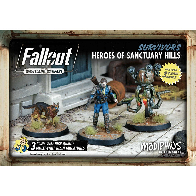 Asmodee Fallout : Wasteland Warfare - Survivors: Heroes of Sanctuary Hills Fallout: Wasteland Warfare - Survivors: Heroes of Sanctuary Hills Brettspiel
