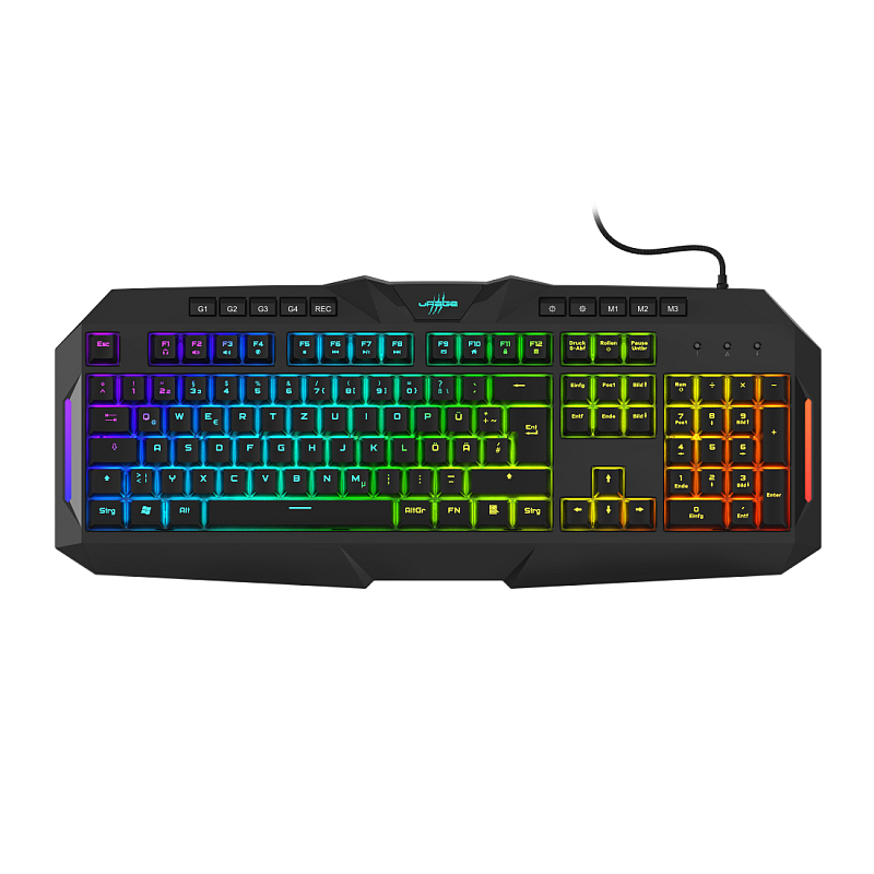 Hama Exodus 700 Semi-Mechanical Tastatur Gaming USB QWERTZ Deutsch Schwarz