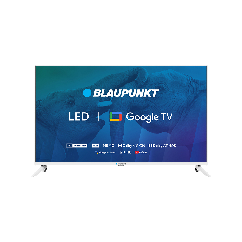 Blaupunkt 43UBG6010S Fernseher 109,2 cm (43") 4K Ultra HD Weiß 250 cd/m²