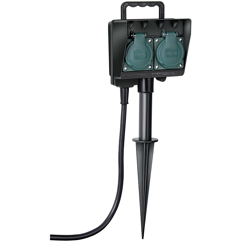 Brennenstuhl 1154430 Steckdose Schwarz