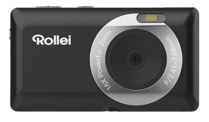 Rollei Compactline Pocket Kompaktkamera 50 MP CMOS 8160 x 6120 Pixel Schwarz