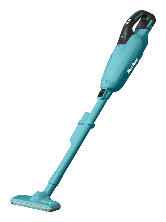 Makita DCL282FZ Stabstaubsauger/Elektrischer Besen 2-in-1-Stabstaubsauger Akku Trocken Stoff Beutellos 0,33 l 60 W Schwarz, Türkis