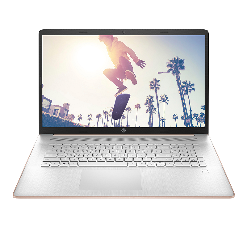 HP 17-cn0131ng Intel® Celeron® N4120 Laptop 43,9 cm (17.3") Full HD 4 GB DDR4-SDRAM 512 GB SSD Wi-Fi 5 (802.11ac) FreeDOS Schwarz