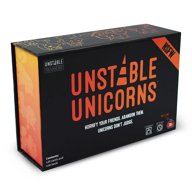 Asmodee Unstable Unicorns NSFW Base Game Unstable Unicorns NSFW Base Game Kartenspiel