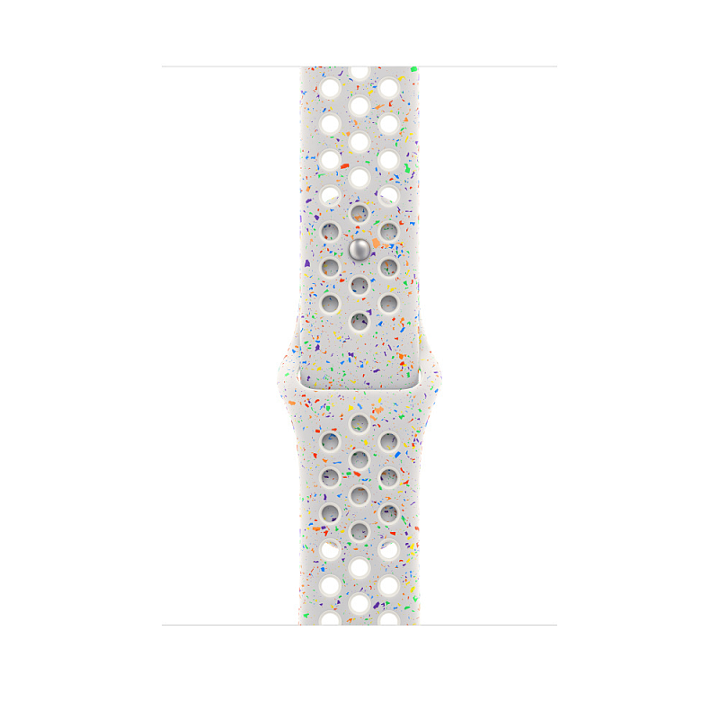 Apple MUV03ZM/A Intelligentes tragbares Accessoire Band Weiß Aluminium, Fluor-Elastomer