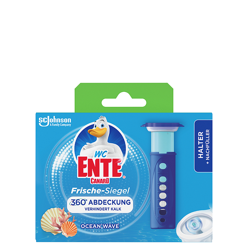 WC-Ente Fresh Discs Pumpe Ozean Gel Deodorantblock