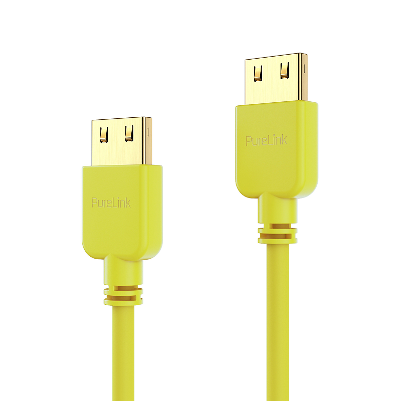 PureLink PI0504-010 HDMI-Kabel 1 m HDMI Typ A (Standard) Gelb