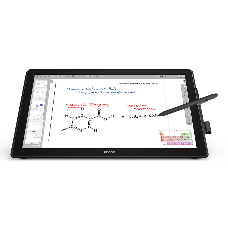 Wacom DTH-2452 Signage-Display 60,5 cm (23.8") VA 210 cd/m² Full HD Schwarz Touchscreen