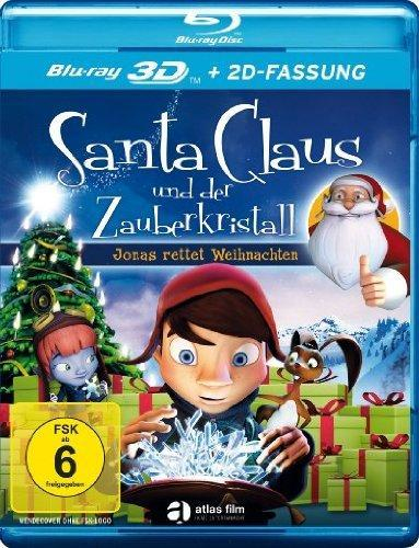 Alive AG Santa Claus und der Zauberkristall (3D + 2D Blu-ray) Deutsch, Englisch