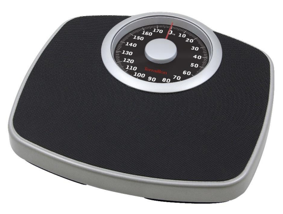 Terraillon NEO-T Schwarz, Silber Mechanische Personenwaage