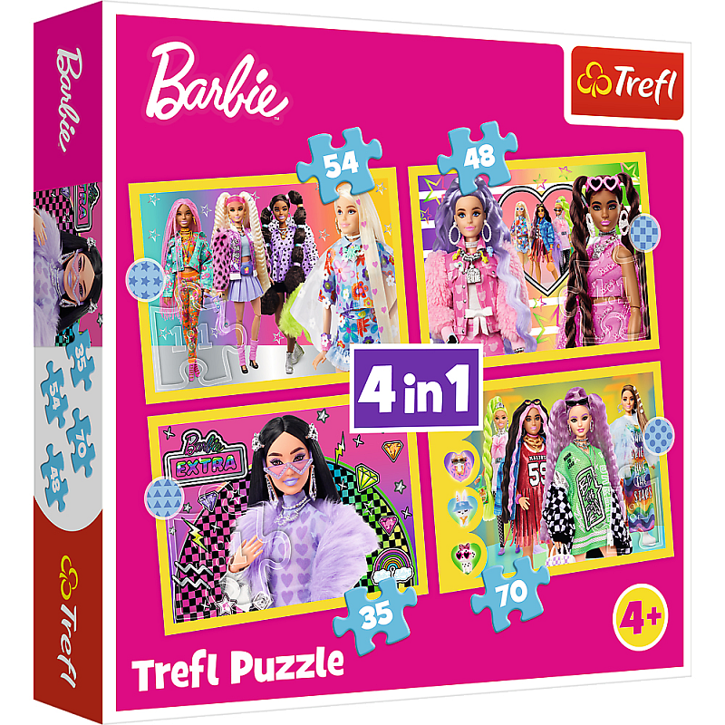 Trefl Barbie Happy world of Puzzlespiel 54 Stück(e) Spielzeug
