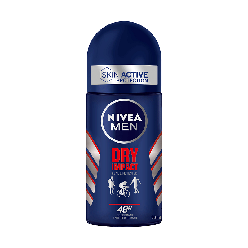 NIVEA Men Dry Impact Männer Roll-on Deodorant 50 ml 1 Stück(e)