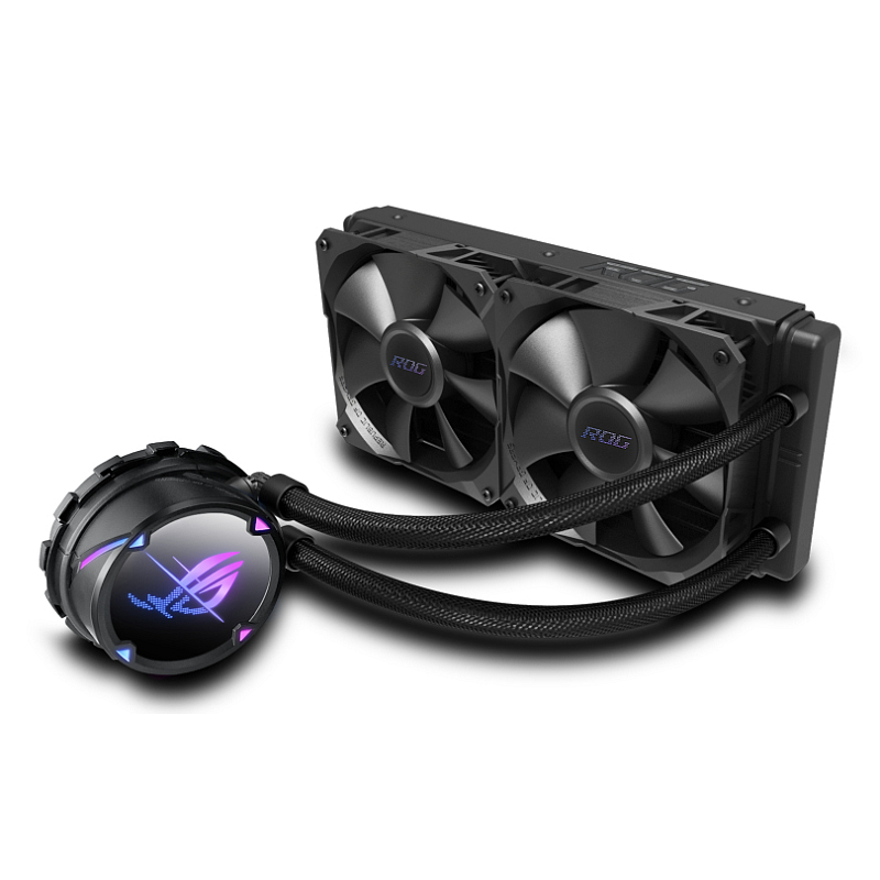 ASUS ROG STRIX LC II 240 Prozessor All-in-One-Flüssigkeitskühler 12 cm Schwarz 1 Stück(e)
