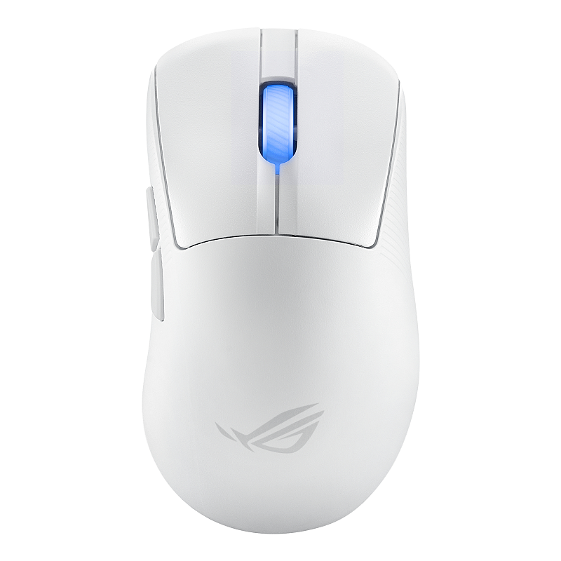 ASUS ROG Keris II Ace Wireless AimPoint White Maus Gaming rechts RF Wireless + Bluetooth + USB Type-A Optisch 42000 DPI