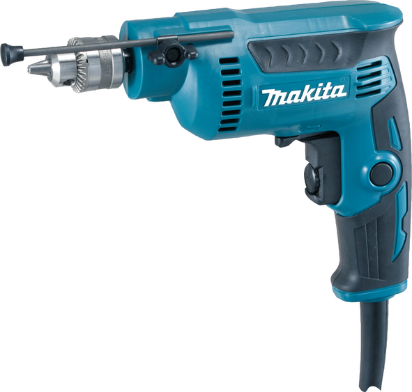 Makita DP2010J Bohrmaschine 4200 RPM Schlüssel 1,1 kg Schwarz, Blau