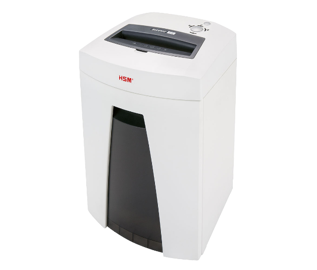 HSM SECURIO C18 Aktenvernichter Partikelschnitt-Zerkleinerung 55 dB 23 cm Weiß