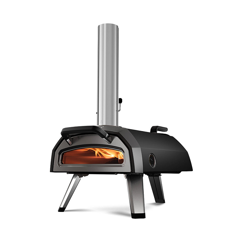 Ooni Karu 2 Pizzamacher/Ofen 1 Pizza/Pizzen Schwarz, Edelstahl