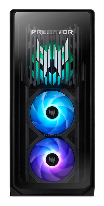 Acer Predator PO5-660 Intel Core Ultra 7 265F 64 GB DDR5-SDRAM 4 TB SSD NVIDIA GeForce RTX 5080 Windows 11 Home Desktop PC Schwarz
