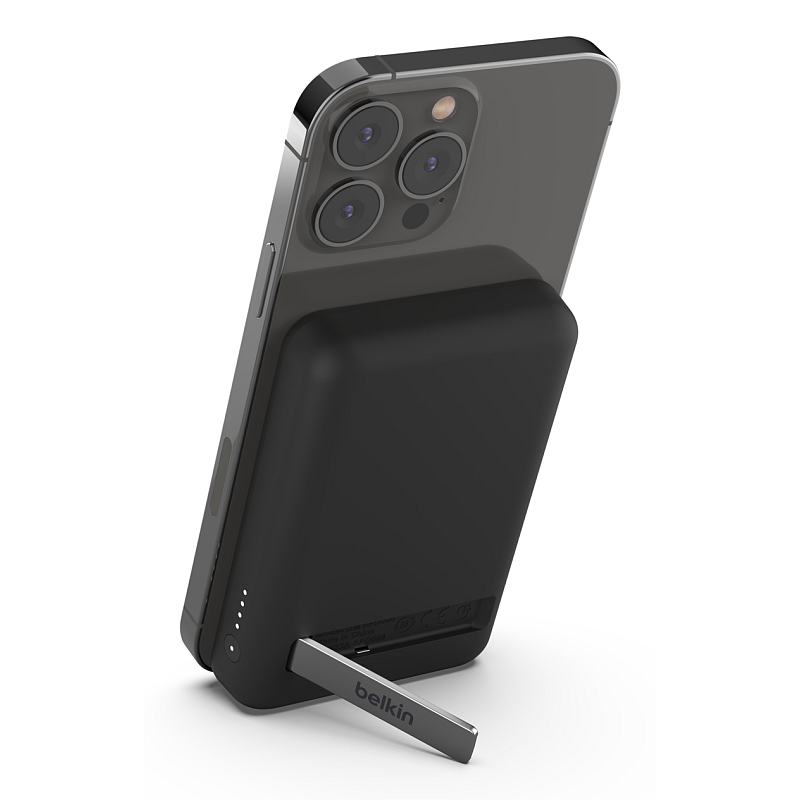Belkin BoostCharge 5000 mAh Kabelloses Aufladen Schwarz