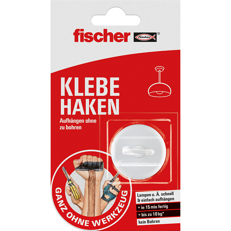Fischer 545950 Wandhalterung Drinnen Universalhaken Weiß 1 Stück(e)