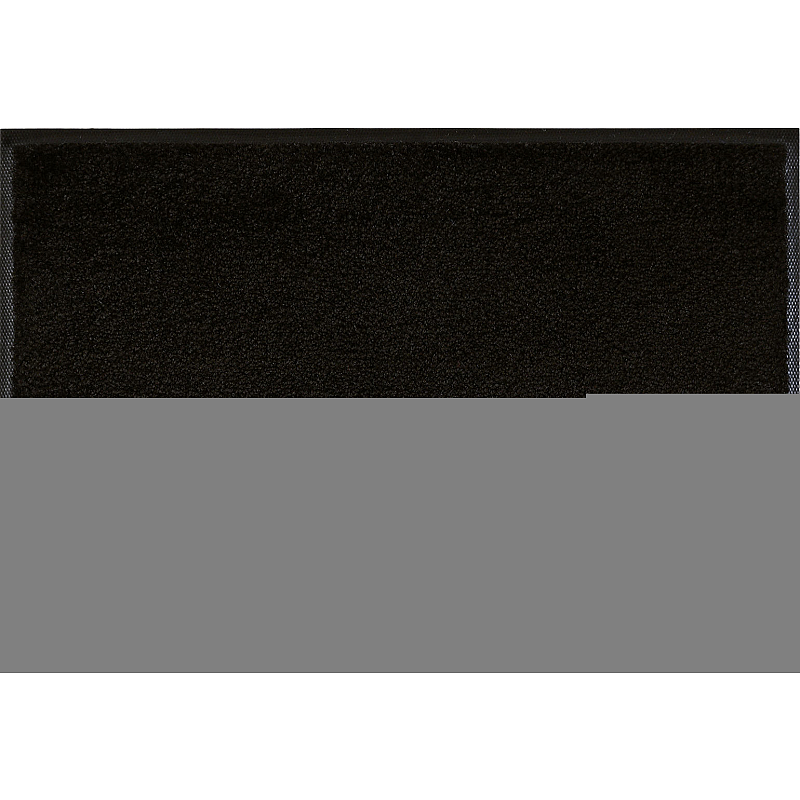wash+dry 4032445016243 Türmatte Dekorative Fußmatte Drinnen Rechteckig Schwarz
