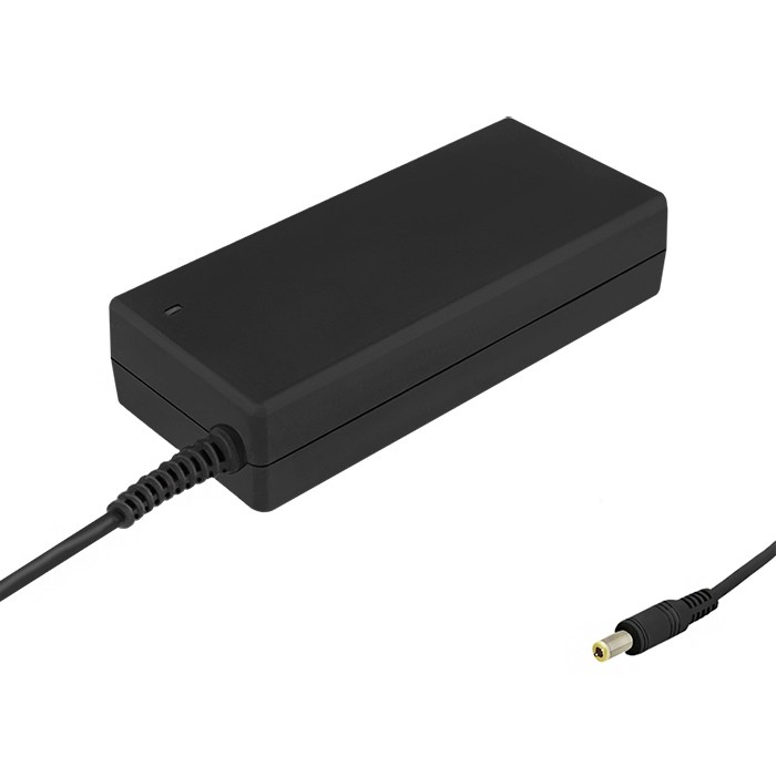 Qoltec 50075.90W Netzteil & Spannungsumwandler Drinnen Schwarz