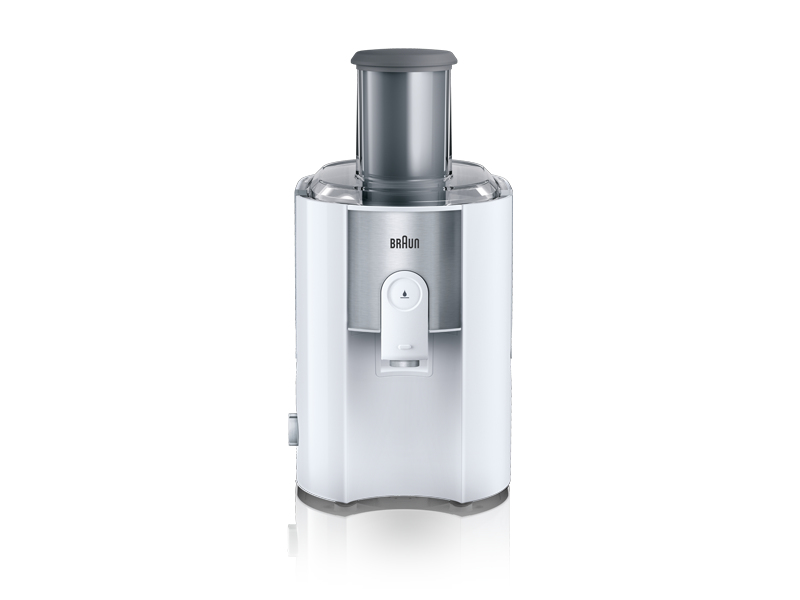 Braun J 500 WH Entsafter 900 W Edelstahl, Weiß
