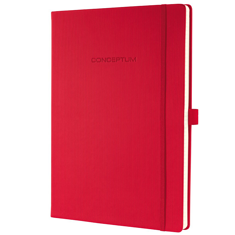 Sigel CONCEPTUM Notizbuch A4 194 Blätter Rot