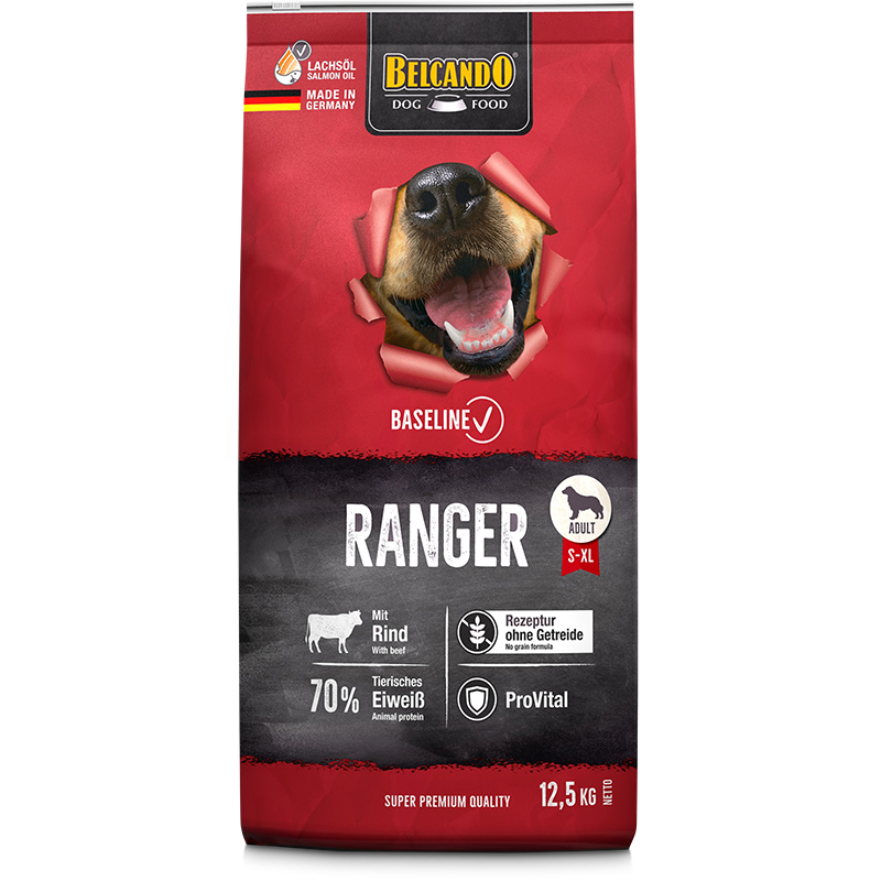 Belcando 560225 Hunde-Trockenfutter 12,5 kg Adult Kartoffel, Geflügel