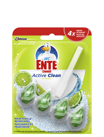 WC-Ente Active Clean Felgenblock Zitrus Fest Reiniger