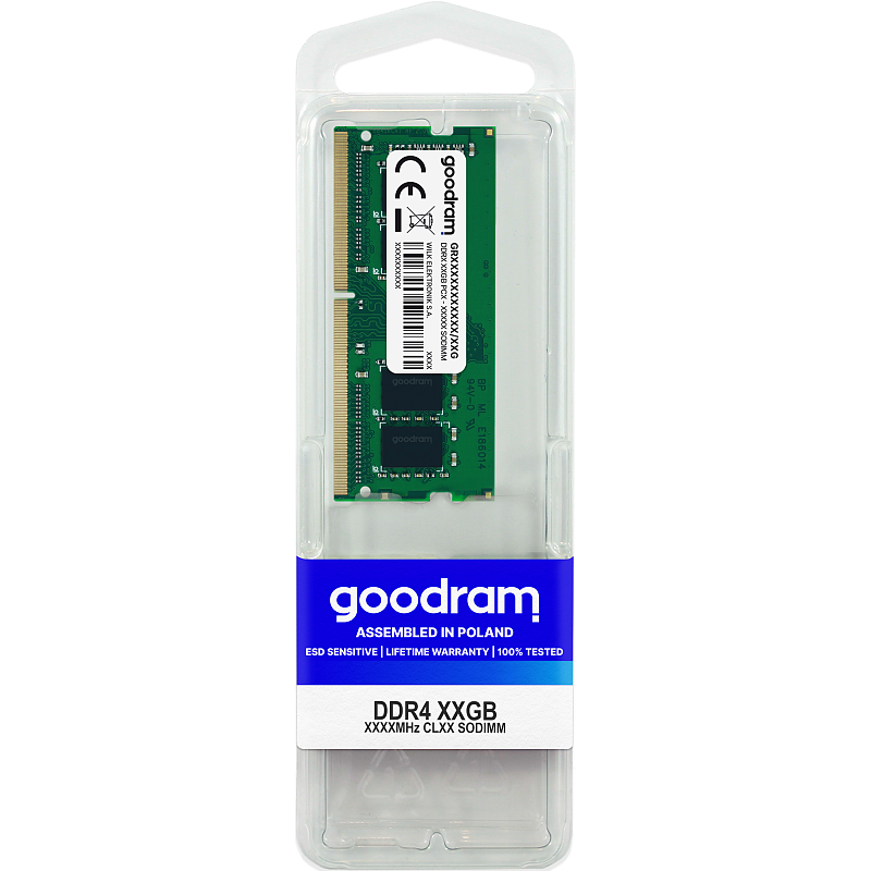 Goodram GR3200S464L22/32G Speichermodul 32 GB 1 x 32 GB DDR4 288-pin DIMM