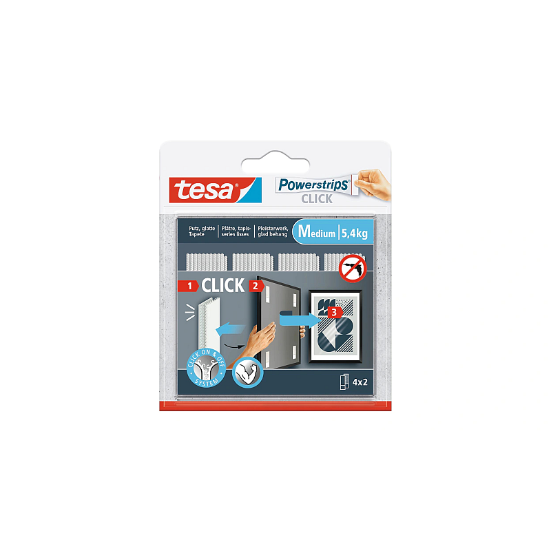 TESA Powerstrips CLICK M Montagepad
