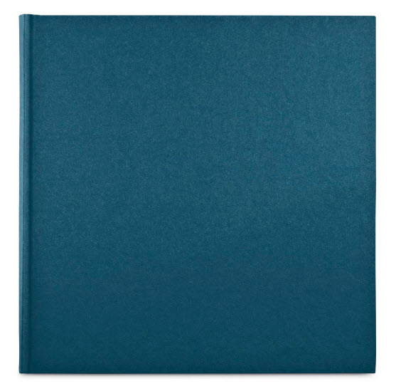 Hama Wrinkled Fotoalbum Blau 160 Blätter 10 x 15 Bucheinband